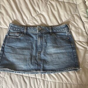 PacSun Blue Mini Skirt